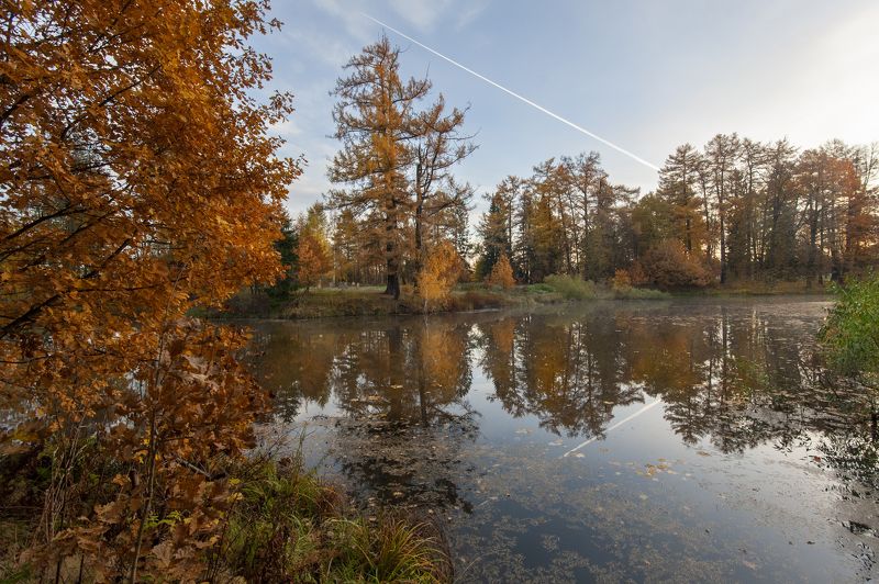 Зеркальная осень фото превью