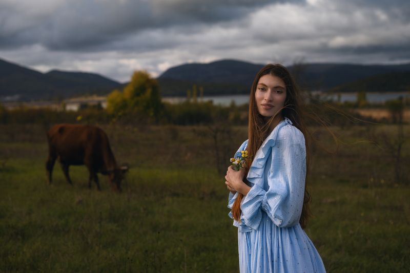 девушка, модель  фото превью