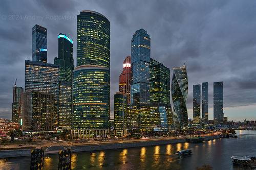 Небоскрёбы Москва-Сити