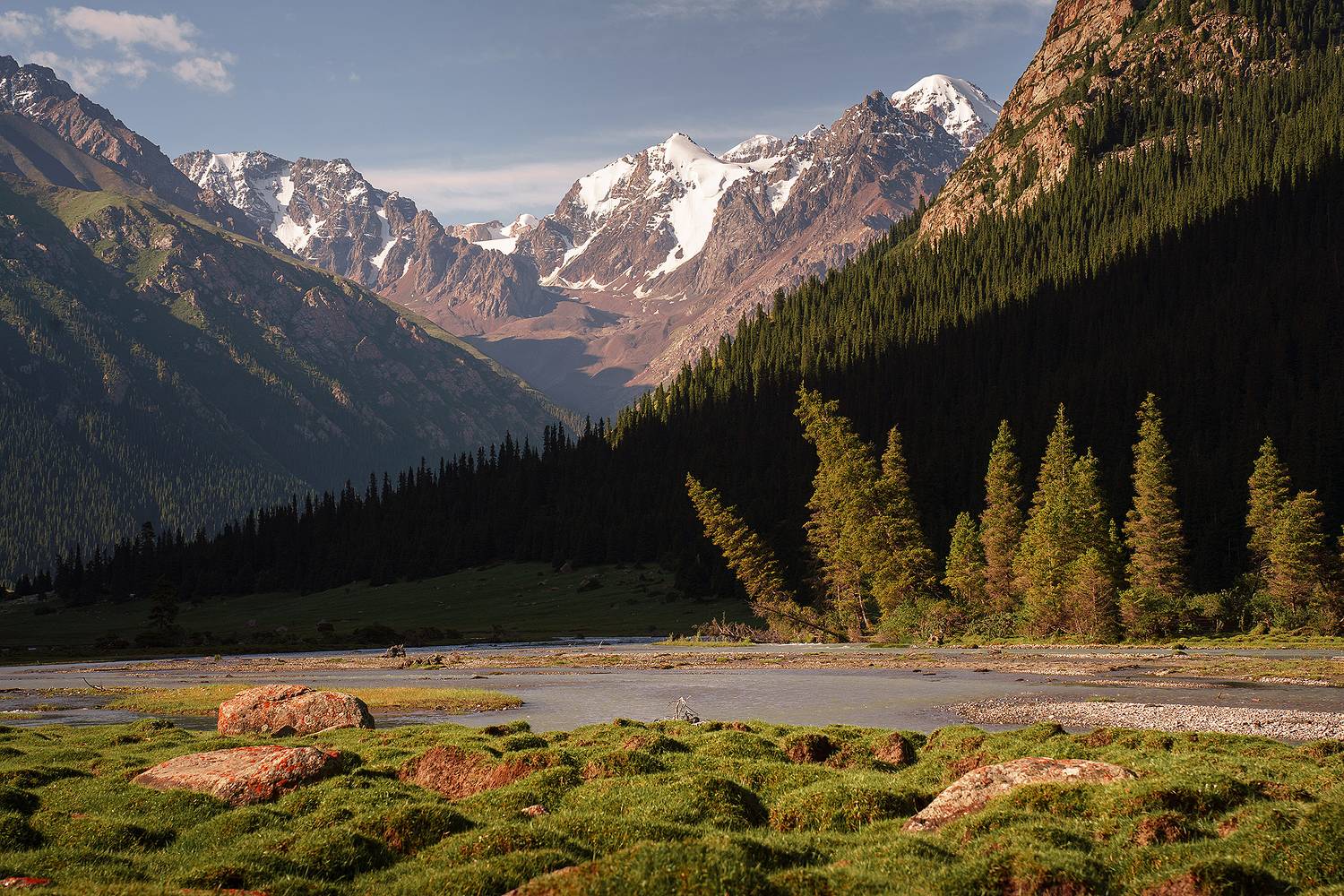 киргизия, озеро, кыргызстан, тянь-шань, пейзаж, горы, Нерозя Александр