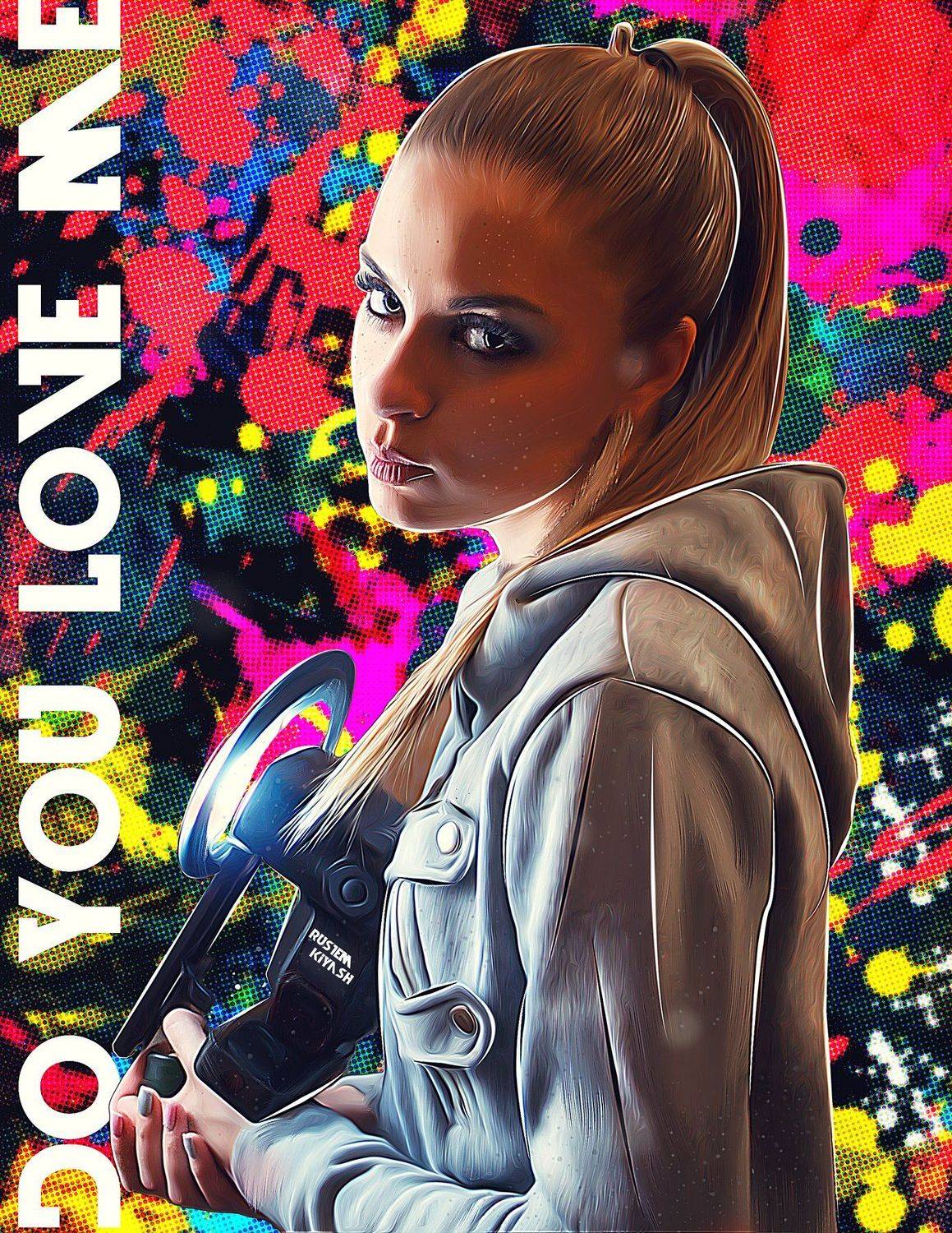 Art, Artwork, Girl, Девушка, Рустем Кияш