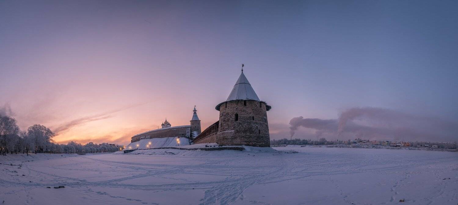 Архитектура, Панорама, Псков, Roman Dmitriev
