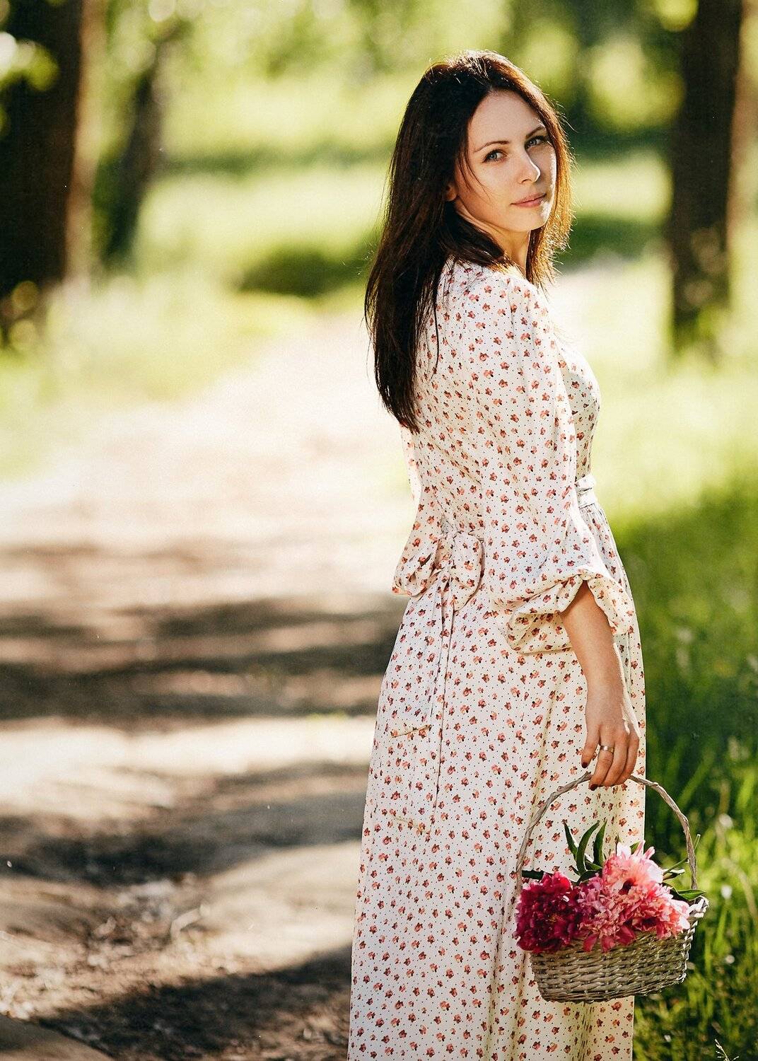 Девушка, Лето, Портрет, Цвелёв Дмитрий