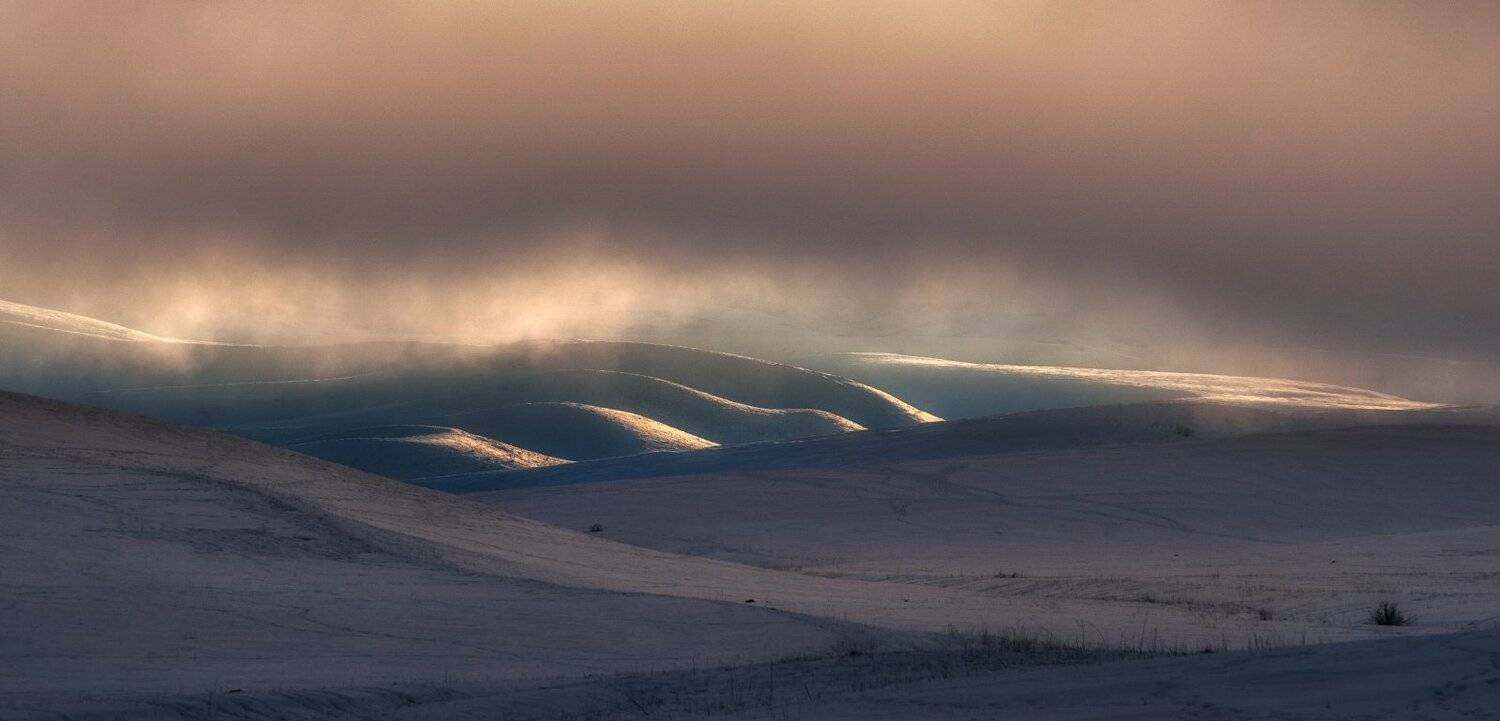 Вечер, Дегерес, Зима, Ольга Кулакова
