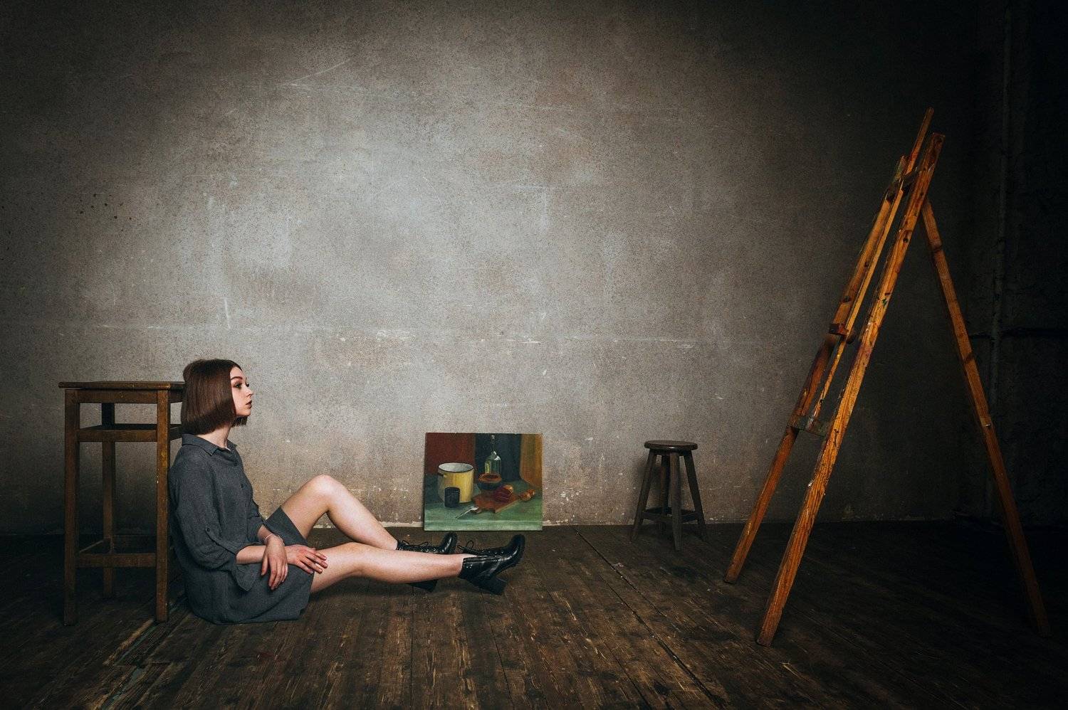 Art photo, Beautiful, Beauty, Emotion, Girl, Light, Model, Moscow, People, Studio, Андрей Лободин