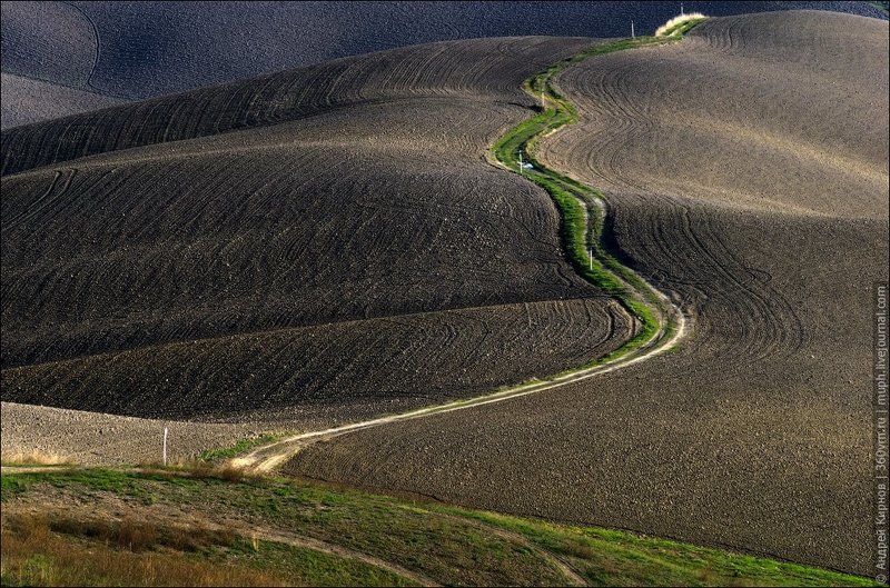 тоскана, италия, пейзаж Тосканские рельефы фото превью