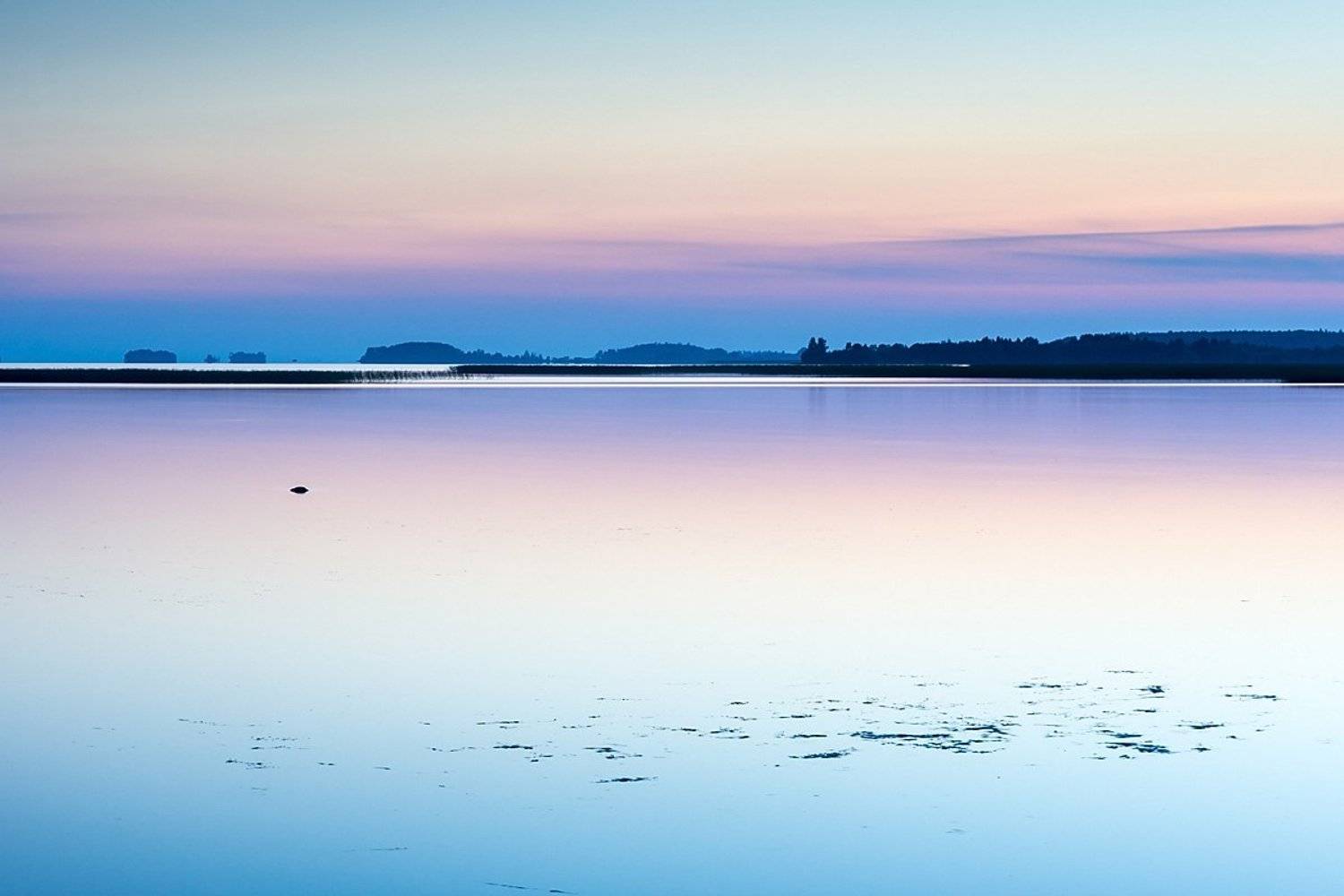 онега, закат, вечер, север, карелия, Ирина Белотурова