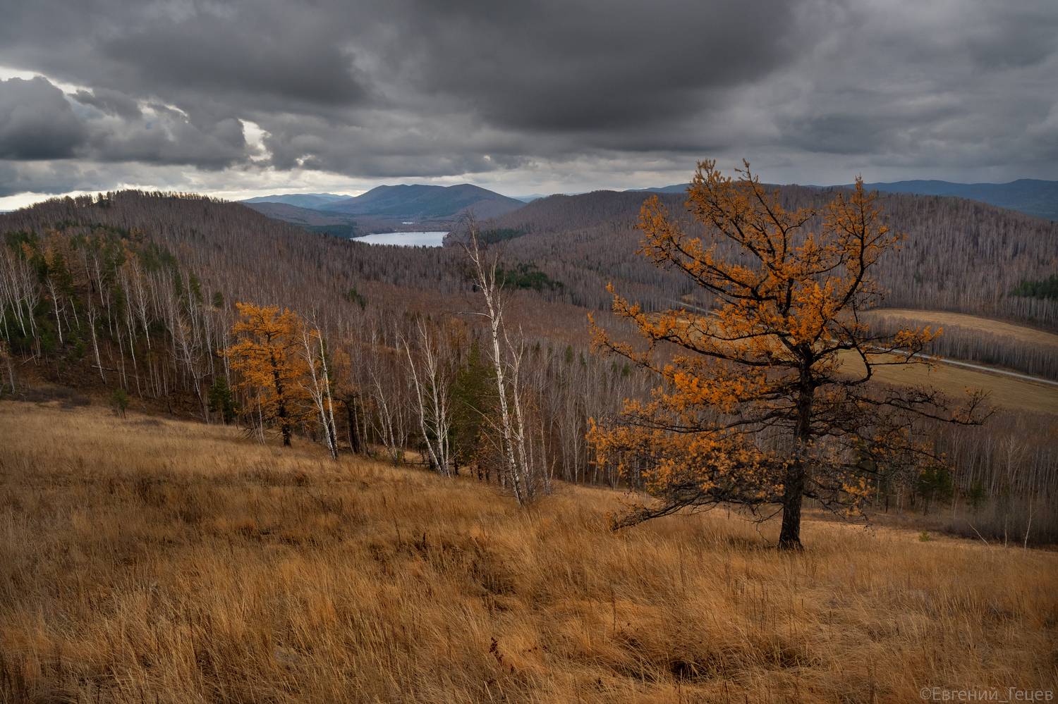 пейзаж, урал, горы, осень, Евгений Гецев
