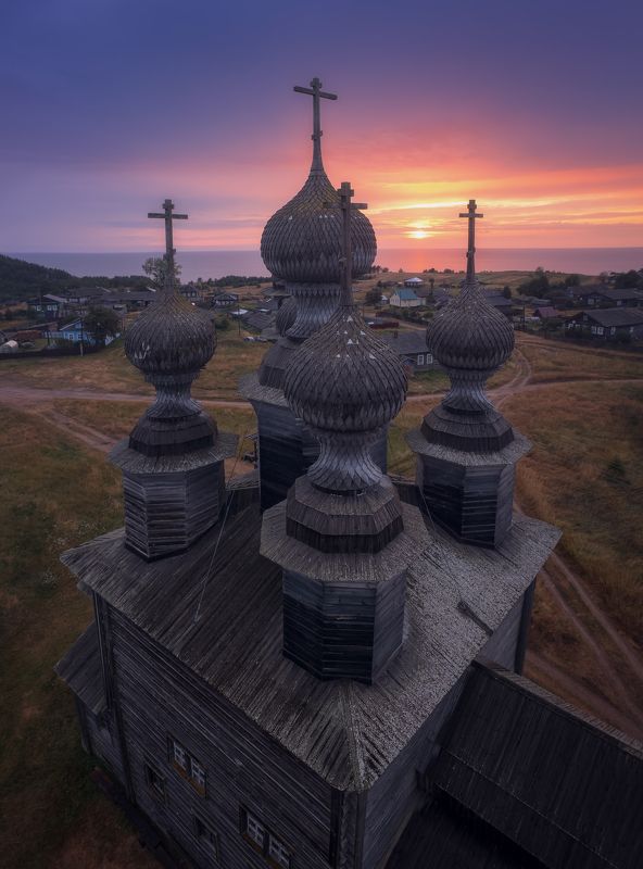 Беломорский закат фото превью