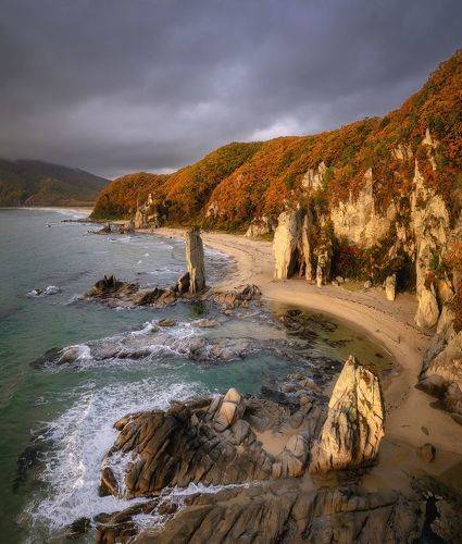 Бухта Тачингоуза. Приморский край.