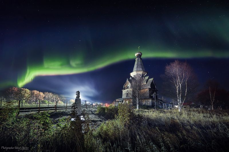 Сияние над Варзугой фото превью