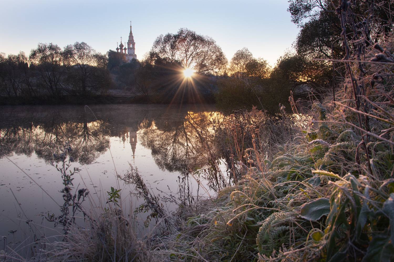 осень, рассвет, валищево, Petrova Anastasia