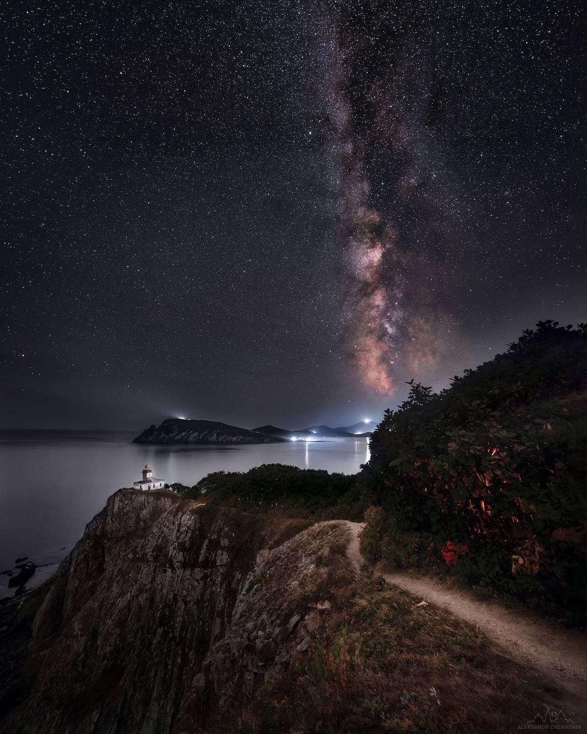 приморье, мыс балюзек, маяк, Чехонин Александр