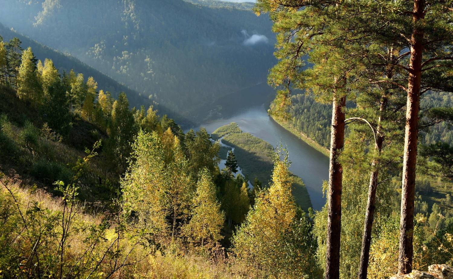 сибирь, манская петля, рассвет, утро, начало осени, Фомина Марина