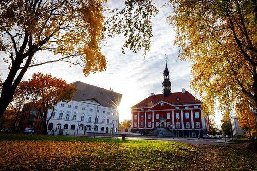 Октябрь в Нарве