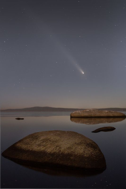 цзыцзиньшань, комета, tsuchinshanatlas, tsuchinshan, comet Комета C/2023 A3 (Цзыцзиньшань — ATLAS) фото превью