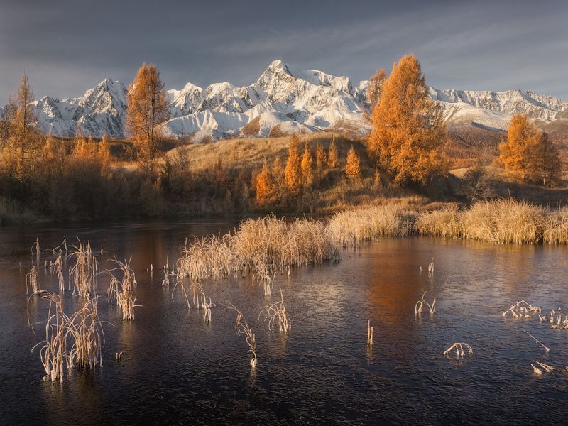 Утренние заморозки в урочище Ештыкель фото превью