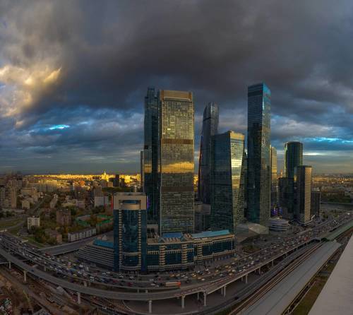 Закатная панорама