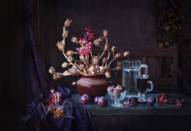 Кофе со сливами фото превью