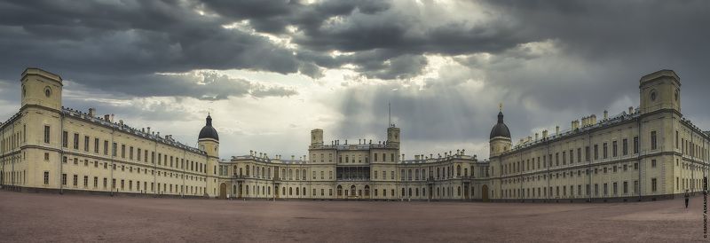 #архитектура #дворец #панорама #nikon Большой Гатчинский дворец фото превью