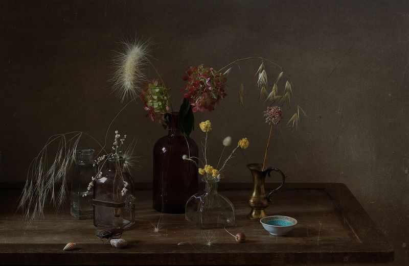 Сухоцветная осень фото превью