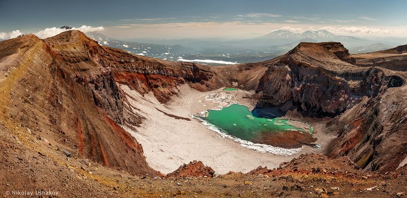 Камчатка, вулкан, Горелый Кратер Горелого фото превью