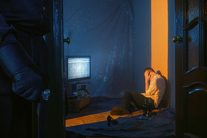 атмосфера, кинематограф, концептуальная, фотография, история, свет, мистика Князь тишины  фото превью