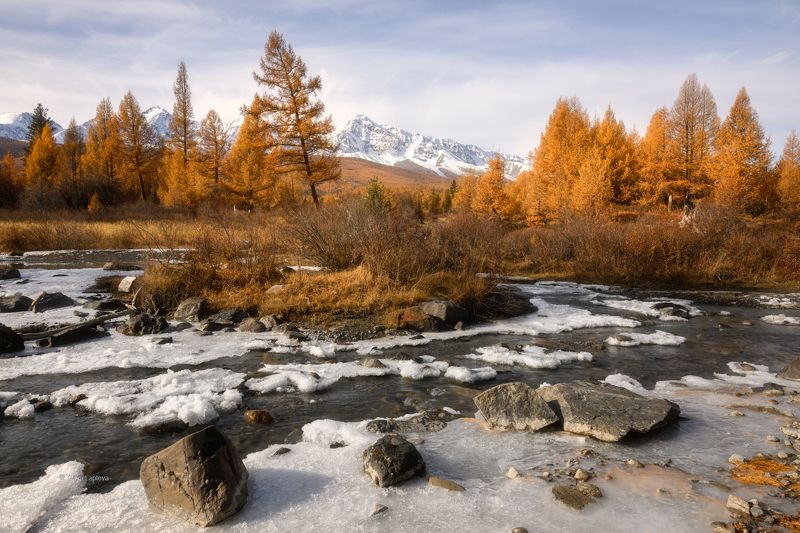 алтай, горный алтай, осень, октябрь \