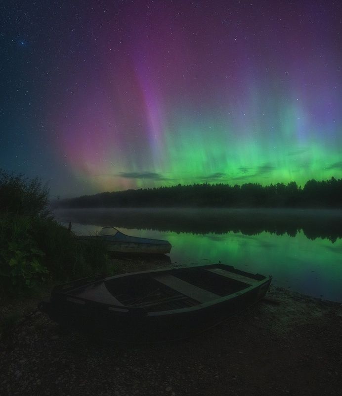 Красота ночного неба фото превью