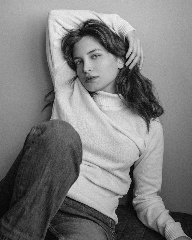 blackandwhite, portrait, monochrome, portrait, looking, Dina фото превью