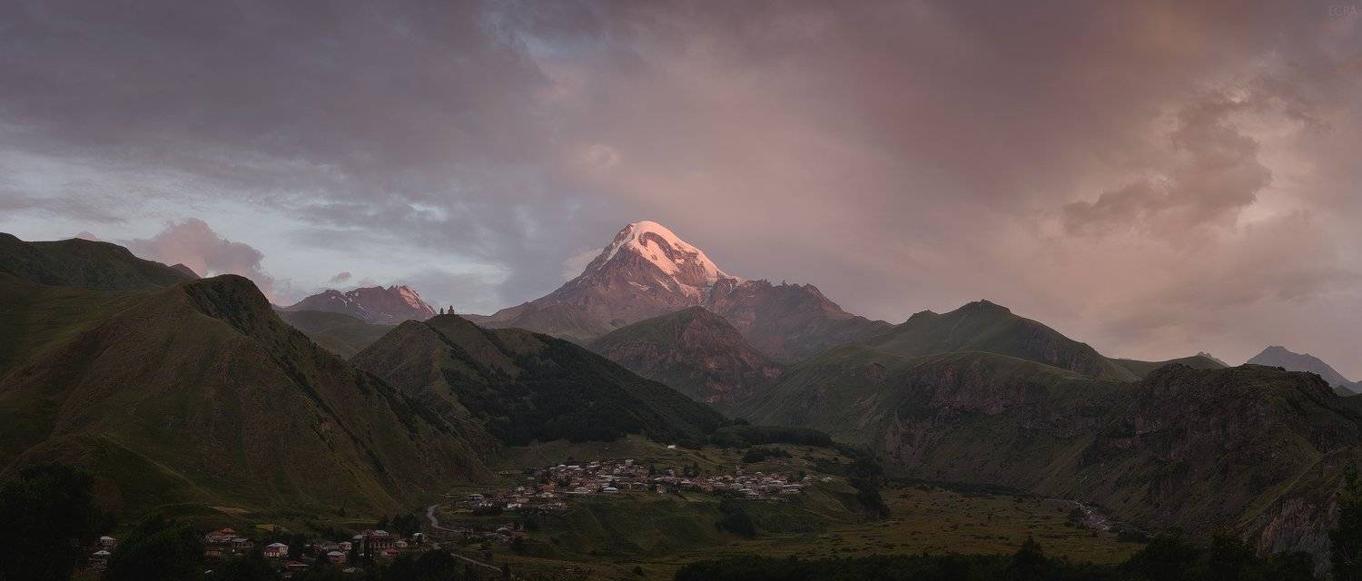 казбек, грузия, степанцминда, гергети, kazbek, georgia, stepantsminda, gergeti, горы, mountains, EGRA