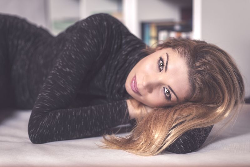 Girl, Portrait, Woman Dreaming фото превью