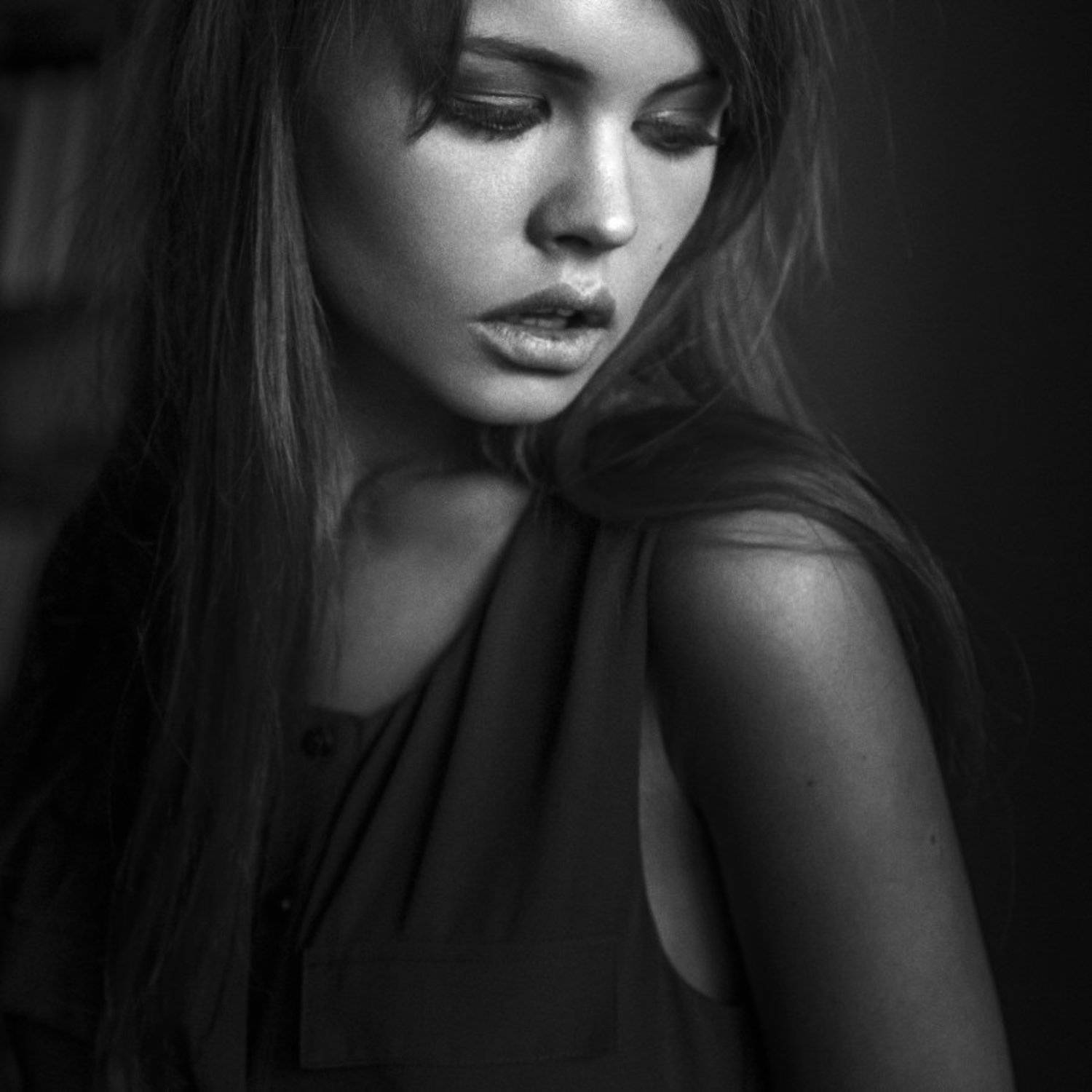 Eartus, Fedotov sergey, Девушка, Портрет, Федотов, Федотов сергей, Чб, Сергей Федотов