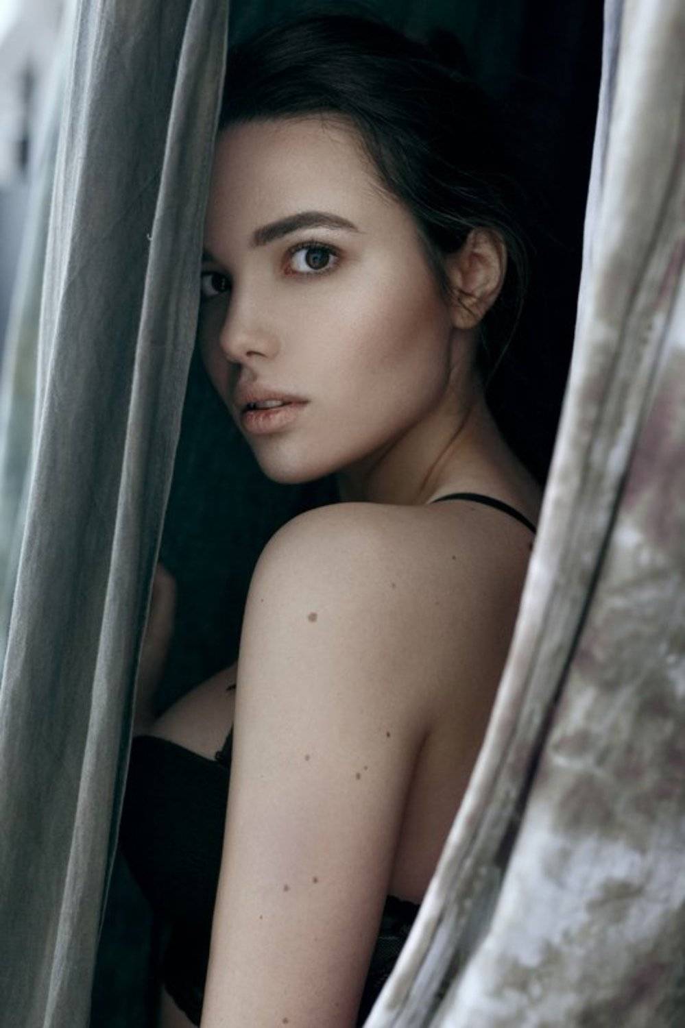 girl, portrait, beautiful, eyes, sexy, Виктор Корнеев