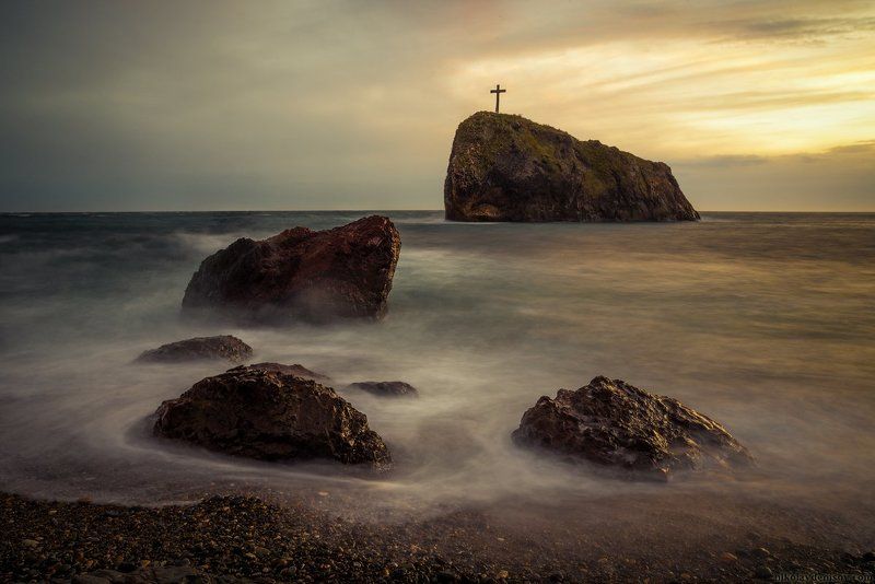 Крым Георгиевская скала фото превью