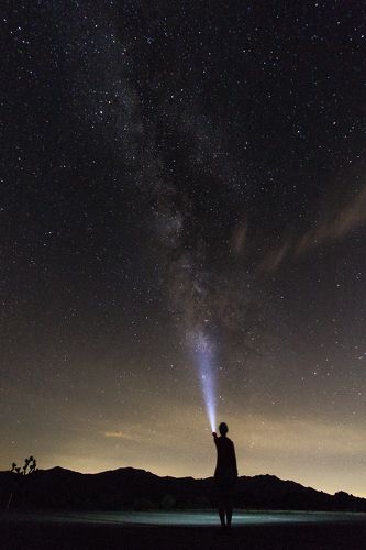 Milky way from Joshua tree park