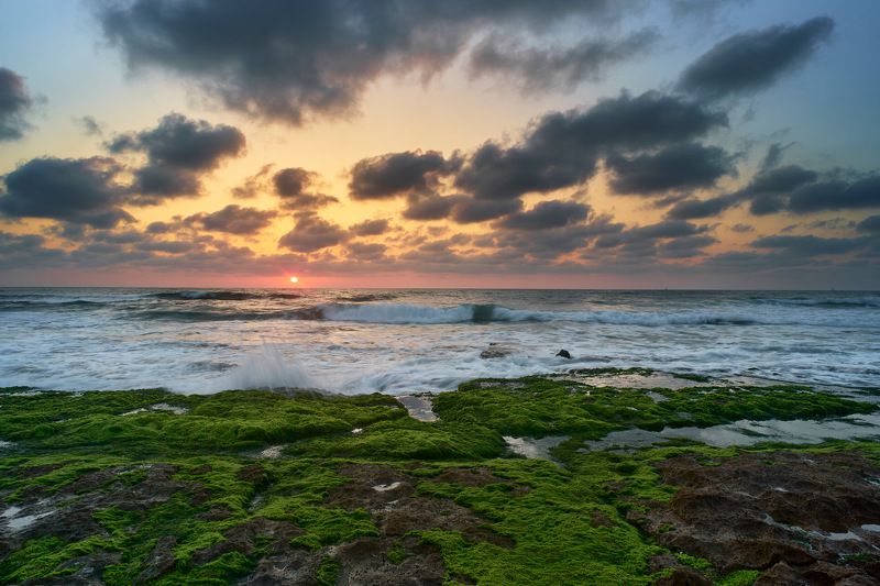 Mediterranean Sea, Sunset фото превью