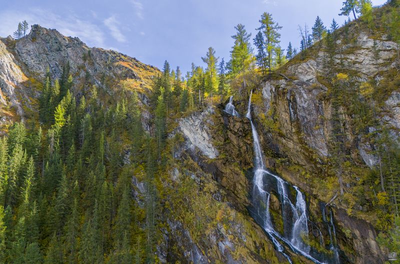 На водопаде фото превью