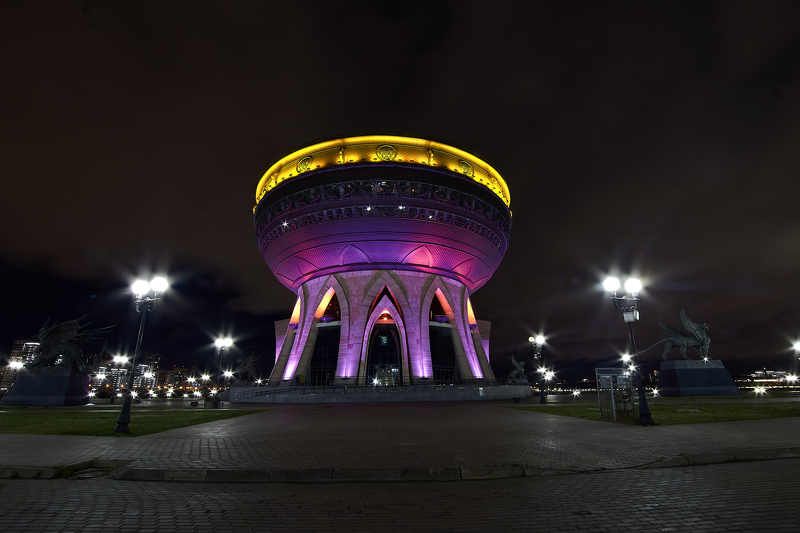 kazan, russia, night, long exposure # фото превью