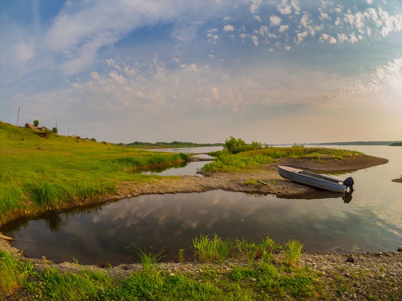 Енисей. Былого лета отголоски. фото превью