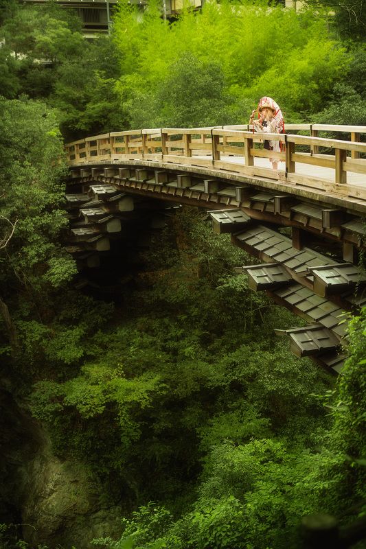 cosplay косплей япония мост Тохата фото превью