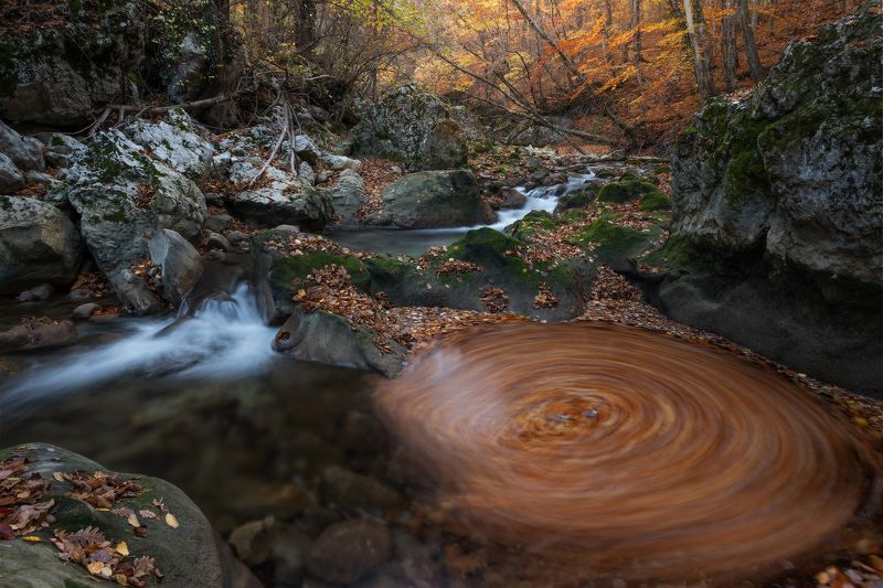 Осенний водоворот фото превью