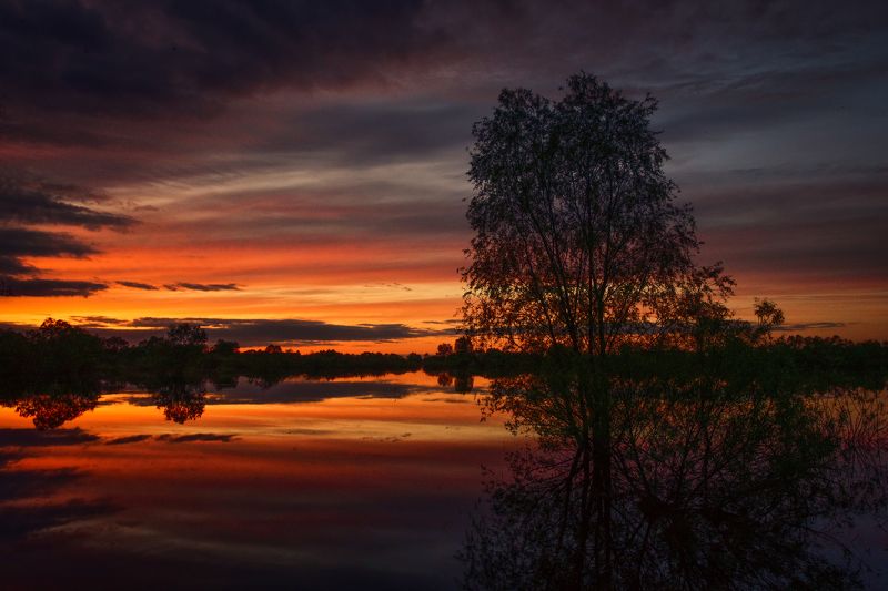 Закат фото превью