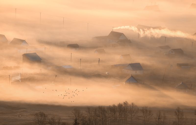 Предзимние туманы Коксы фото превью