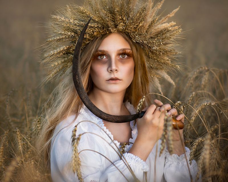 фотограф юлия дюдина, фотограф нижний новгород, арт фотограф,  волшебная фотосессия, полудница Полудница фото превью