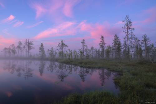 Тихое утро на Среднем Кадаме