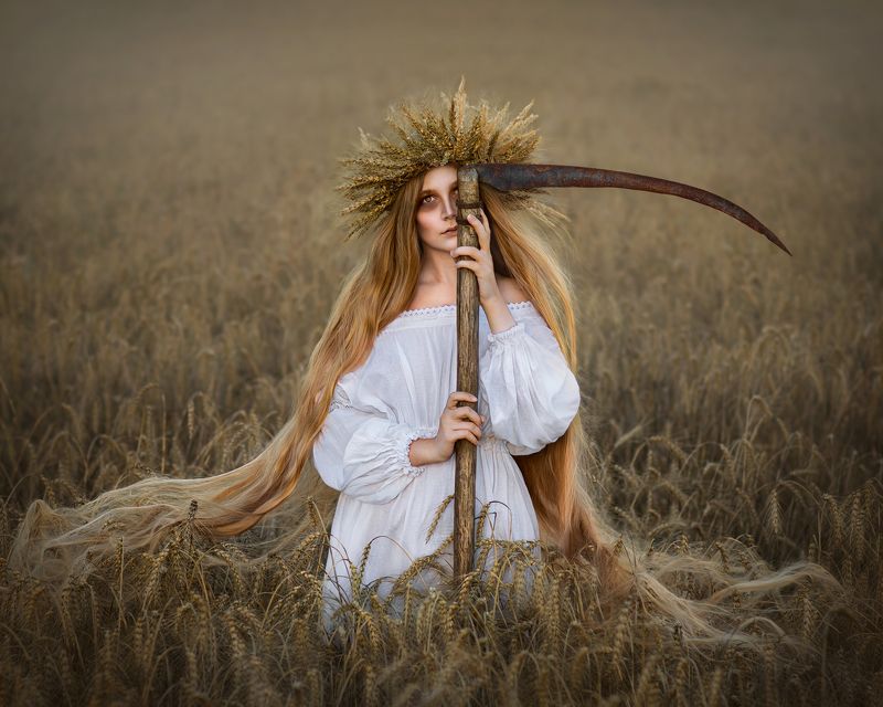 фотограф юлия дюдина, фотограф нижний новгород, арт фотограф,  волшебная фотосессия, полудница Полудница фото превью