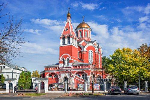 Благовещенский храм, Петровский парк