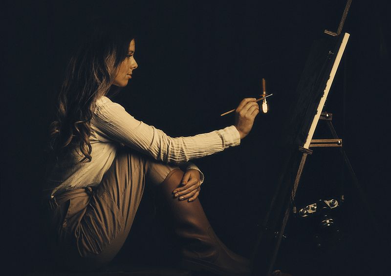 Художница фото превью
