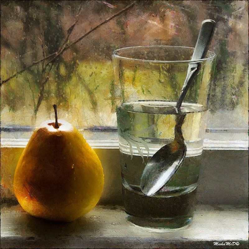 груша под дождем фото превью